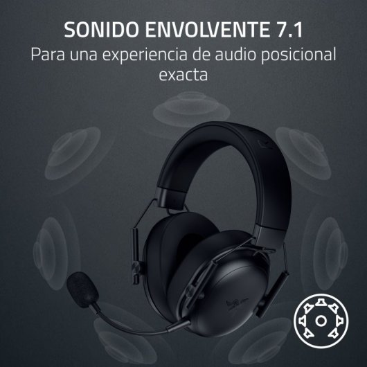 Auriculares Razer BlackShark V3 X Hyperspeed Inalámbricos con Micrófono Cardioide y Sonido Envolvente