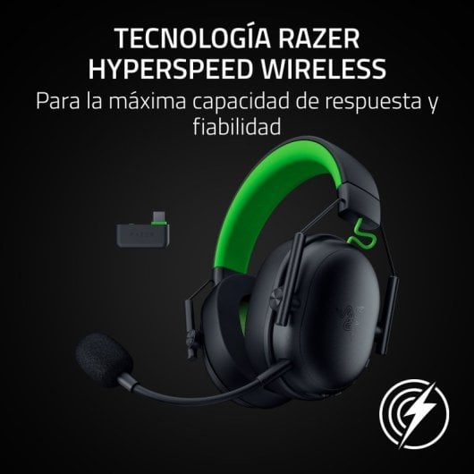 Auricolari Razer BlackShark V3 X Wireless HyperSpeed Xbox Nero ultraleggeri 270g