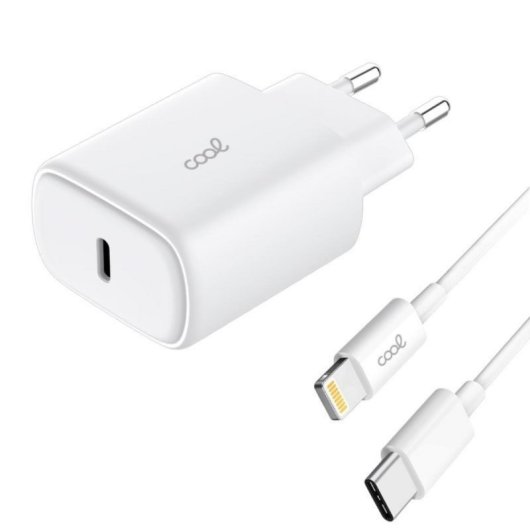 Adaptador Universal TIPO-C 25W com Cabo Tipo-C para Lightning 1.2m