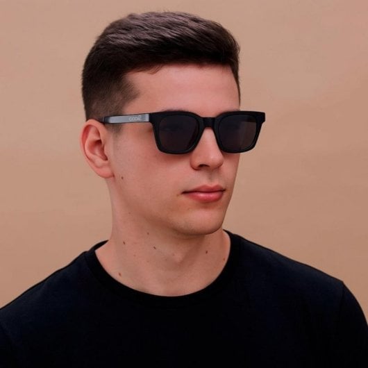 Smart Glasses COOL IA Bluetooth 5.3 Übersetzer 115 Sprachen Wasserdicht IP65 Schwarz