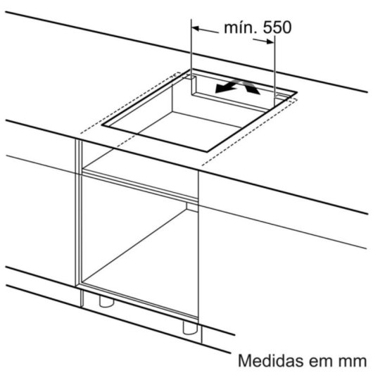 Placa de inducción Balay 3EB980AH 80cm 7400W 4 zonas Flex gris con control táctil