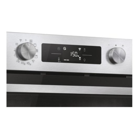 Horno eléctrico Candy CA6 N5B3EHTX 78L Negro Inox Wi-Fi autolimpieza y vapor