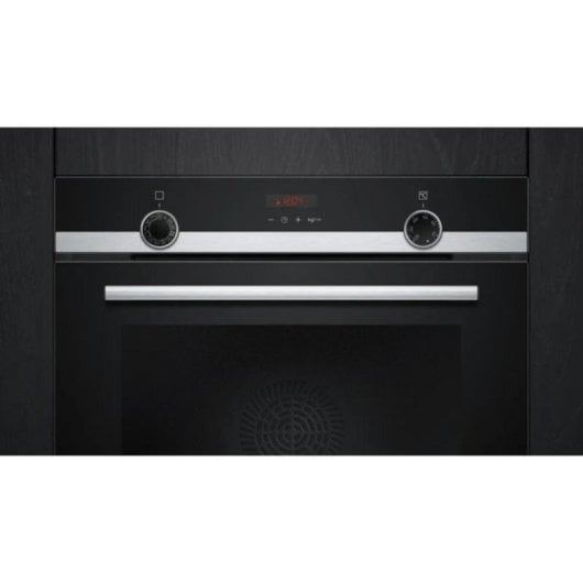 Forno Elétrico Siemens HQ574AER3 71L Preto Inox com vapor, pirolítico e controlo tátil