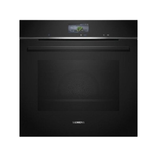 Horno eléctrico Siemens HB776G1B1 71L Negro con control por voz y Home Connect