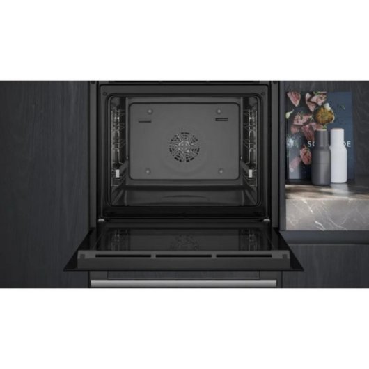 Forno Elétrico Siemens iQ500 HB537GES3 71L Preto cookControl Ar Quente 3D Autolimpeza Hidrolítica