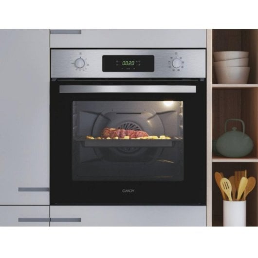 Horno eléctrico Candy FIDC X605 L 65L Negro función autolimpieza convección display