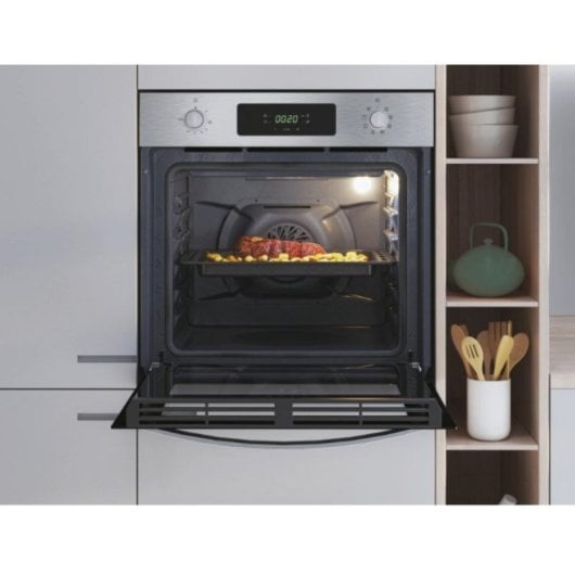 Horno eléctrico Candy FIDC X605 L 65L Negro función autolimpieza convección display