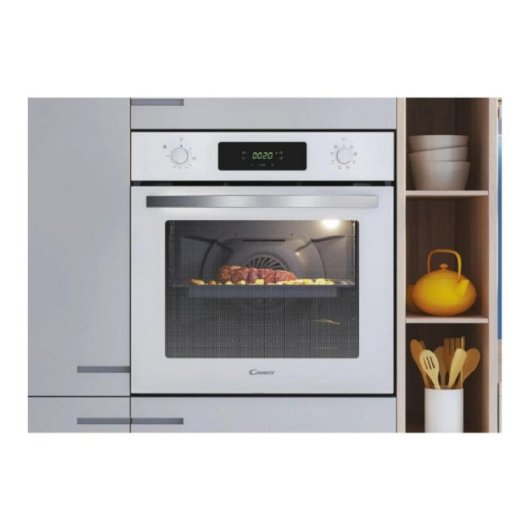 Forno Elétrico Candy FIDCB605L 65L Branco com função vapor, autolimpeza e convecção