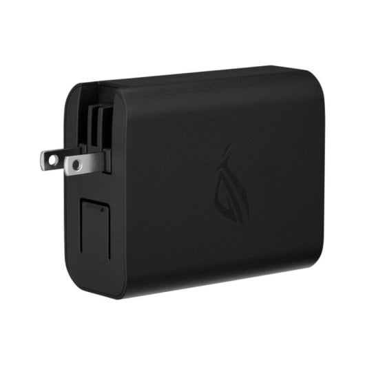 ASUS ROG Carregador GaN USB-C 140W com 3 Portas, Carga Rápida PPS e Quick Charge Preto