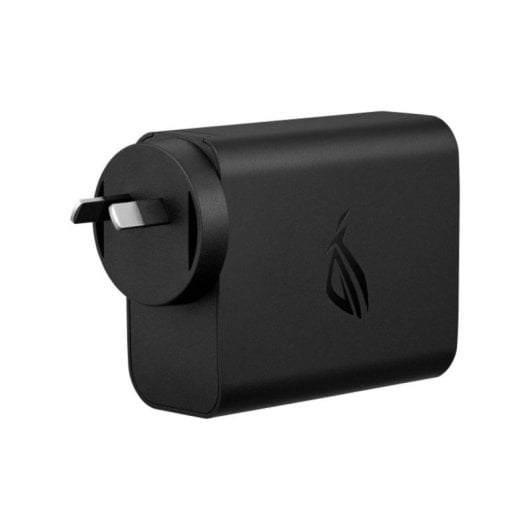 ASUS ROG Carregador GaN USB-C 140W com 3 Portas, Carga Rápida PPS e Quick Charge Preto