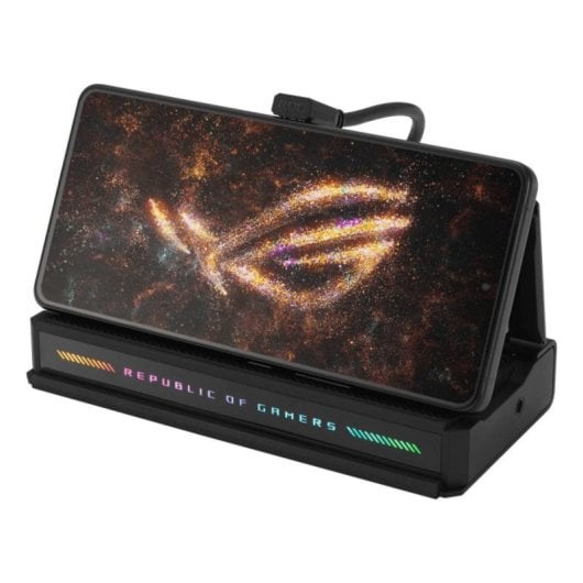 Dock ASUS ROG Bulwark 7 en 1 USB-C 140W/HDMI 2.1 8K/10Gbps/Ethernet Gaming RGB Black
