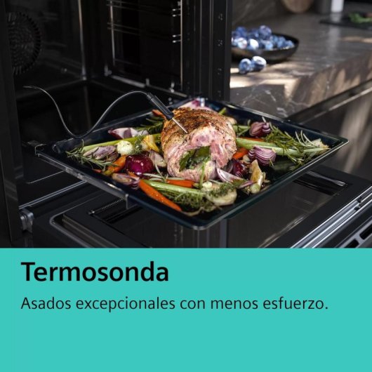 Forno Eléctrico Siemens HB578GFS7 71L Preto Inox Wi-Fi autolimpeza pirolítica