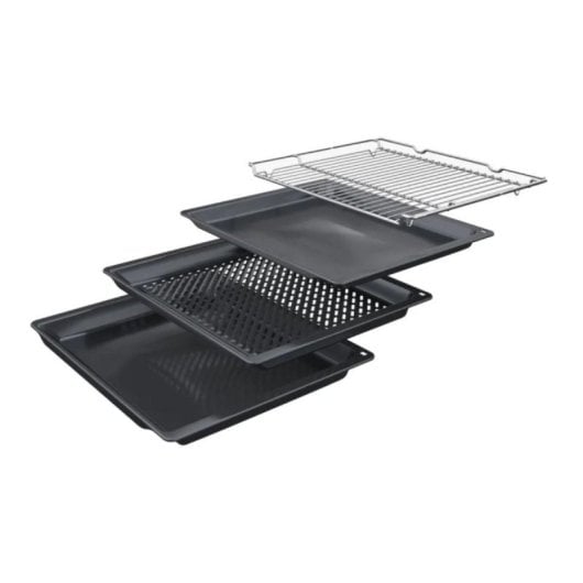 Horno eléctrico Siemens HR532GBS3 71L Negro Inox autolimpieza EasyClean 15 programas