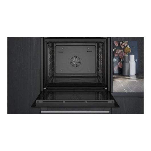 Horno eléctrico Siemens HR532GBS3 71L Negro Inox autolimpieza EasyClean 15 programas