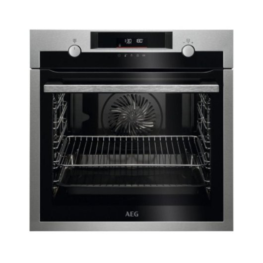 Horno eléctrico AEG BPE535060M 71L Negro con limpieza pirolítica y 45 programas