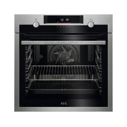 Horno eléctrico AEG BPE535060M 71L Negro con limpieza pirolítica y 45 programas
