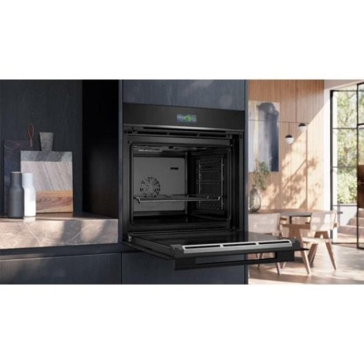 Forno Elétrico Siemens HB734G1B1 71 L Preto com autolimpeza e controlo Wi-Fi