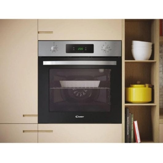 Horno eléctrico Candy FIDC X676 65L Inox con limpieza pirolítica y vapor