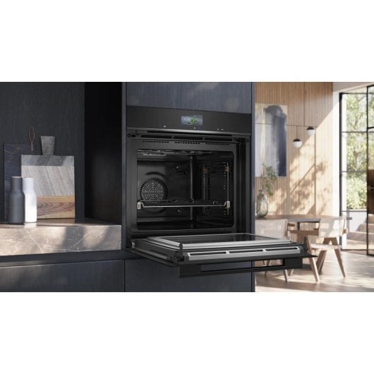 Forno Elétrico Siemens HM776GKB1 67L Preto com micro-ondas e autolimpeza pirolítica