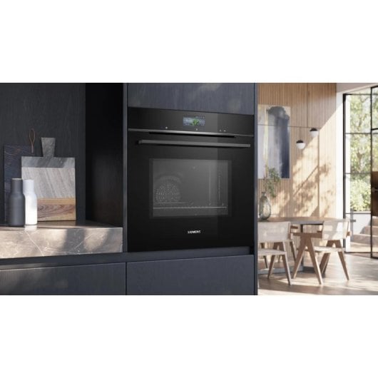 Forno Elétrico Siemens HM776GKB1 67L Preto com micro-ondas e autolimpeza pirolítica