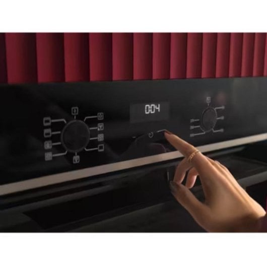 Horno eléctrico AEG OU5AB21FSM 72L Negro con cocción a vapor y autolimpieza pirolítica