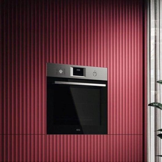Horno eléctrico AEG OU5AB21FSM 72L Negro con cocción a vapor y autolimpieza pirolítica