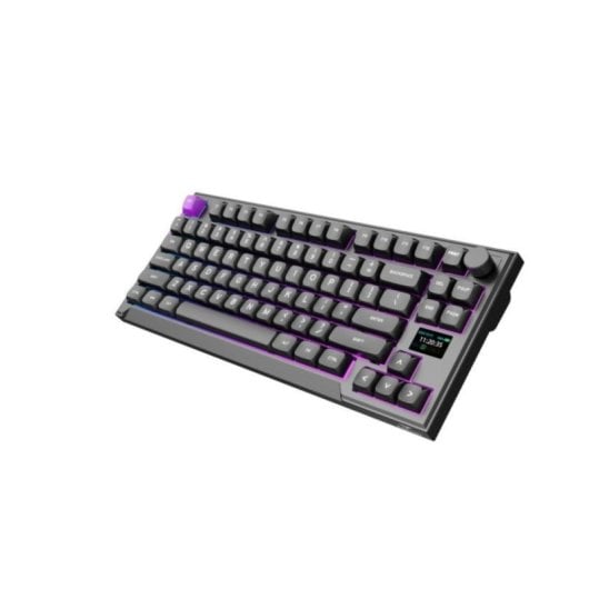 Teclado mecánico PREYON Silent Claw TKL Layout ES pantalla inteligente RGB triple conexión