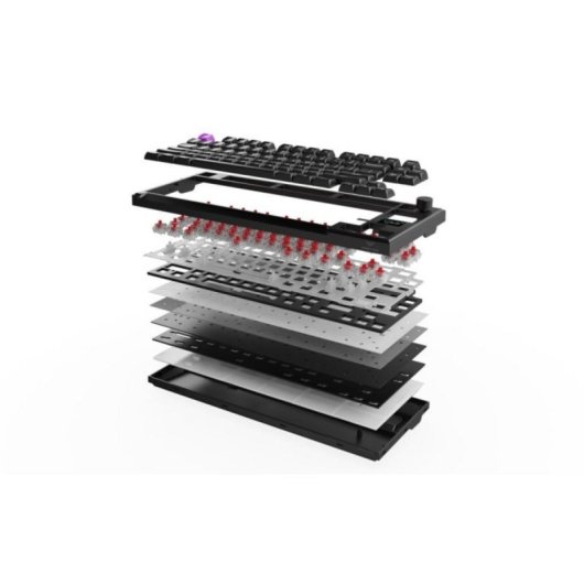 Teclado mecánico PREYON Silent Claw TKL Layout ES RGB Gateron Pro 3.0 inalámbrico