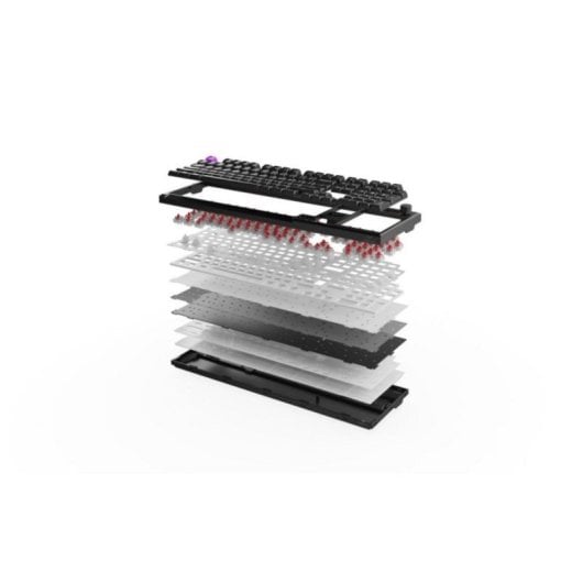 Teclado mecánico PREYON Silent Claw Layout ES RGB triple conexión pantalla inteligente
