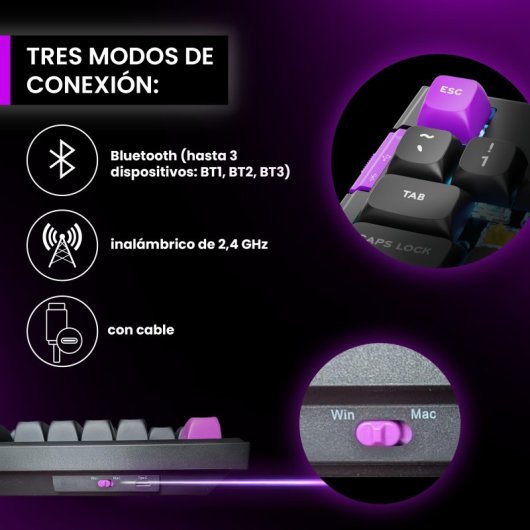 Preyon Silet Claw Brown Teclado Mecánico Gaming