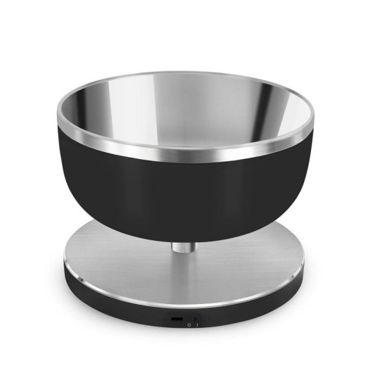 Báscula de cocina electrónica Smeg negra, 5 kg, bol extraíble, display LED, Li-Ion