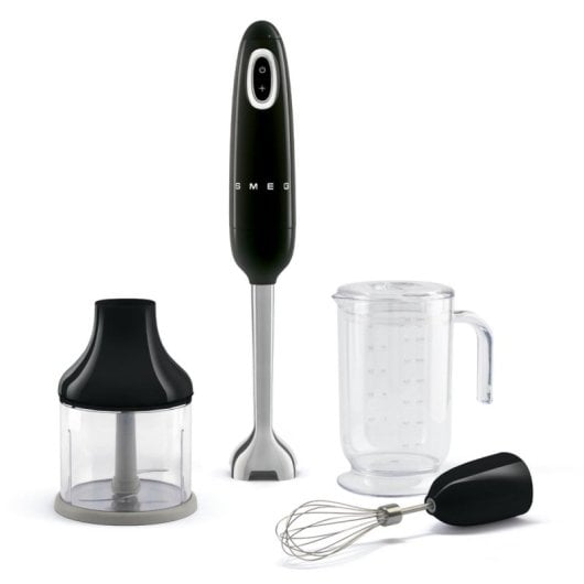 Batidora de inmersión 700 W, 1,5 m, Negro, Acero inoxidable