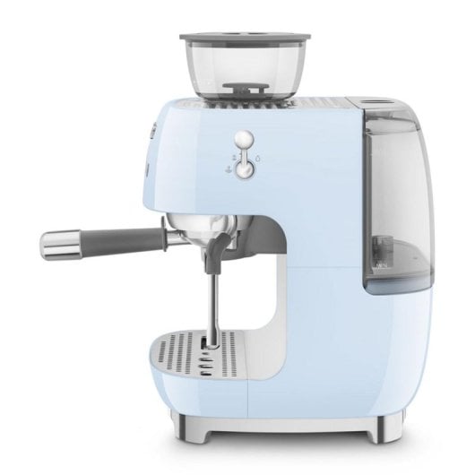 Espressomaschine Manuell Smeg EGF03PBEU 2,4L 20 Bar mit integriertem Mahlwerk Blau
