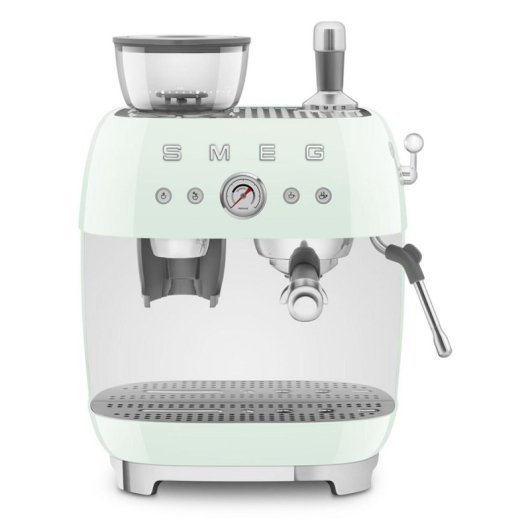 Kaffeemaschine Espresso Manuell Smeg EGF03PGEU 2,4L 20 bar mit Mahlwerk Grün