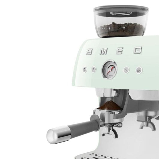 Kaffeemaschine Espresso Manuell Smeg EGF03PGEU 2,4L 20 bar mit Mahlwerk Grün