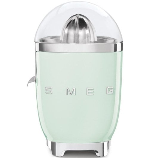 Grüner Smeg CJF11PGEU Zitronenpresse Edelstahlkonus 70W 220-240V