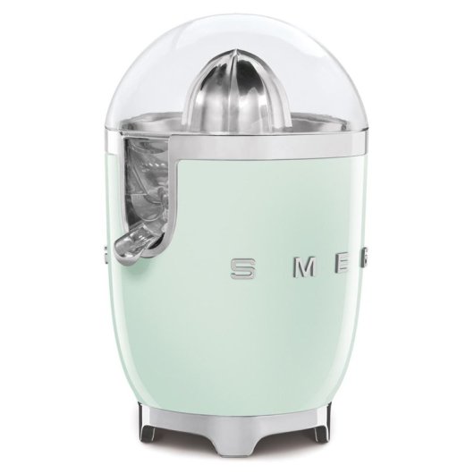 Grüner Smeg CJF11PGEU Zitronenpresse Edelstahlkonus 70W 220-240V