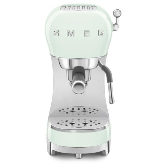 Cafetera Manual Smeg ECF02 1,1L 15 bar Verde Thermoblock vaporizador leche