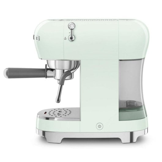 Cafetera Manual Smeg ECF02 1,1L 15 bar Verde Thermoblock vaporizador leche