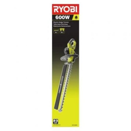 Taille-haies Ryobi RHT6160RS 600W 60cm Coupe 28mm Léger et Compact