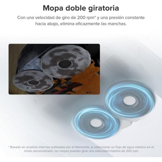 Robot Aspirador Roborock Qrevo Pro FlexiArm 7000 Pa Base Todo en Uno Negro