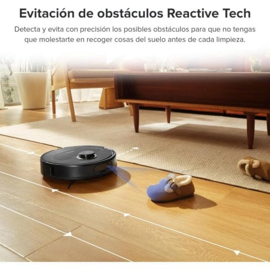 Robot Aspirador Roborock Qrevo Pro FlexiArm 7000 Pa Base Todo en Uno Negro