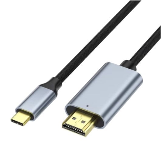 PcCom Essential Cable USB-C a HDMI 8K 60Hz 1.8m Negro
