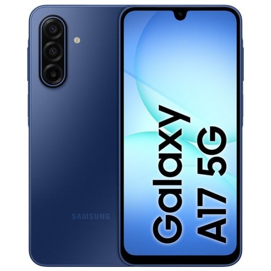 Samsung Galaxy A17 5G 8 Go 256 Go 6,7" Super AMOLED Mobile avec IA et batterie longue durée Bleu