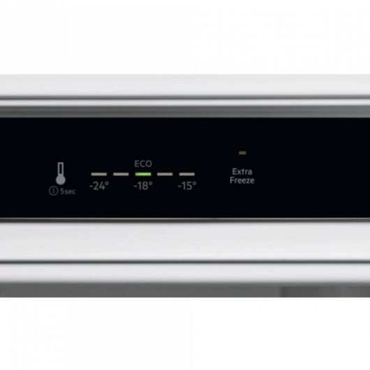 Congelador Vertical Integrável 212L No Frost, Controlo Tátil, 16,5kg/24h, Branco, Classe E