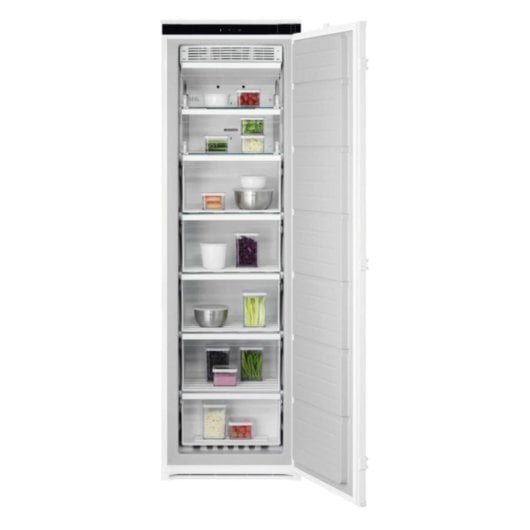 Congelador Vertical Integrável 212L No Frost, Controlo Tátil, 16,5kg/24h, Branco, Classe E