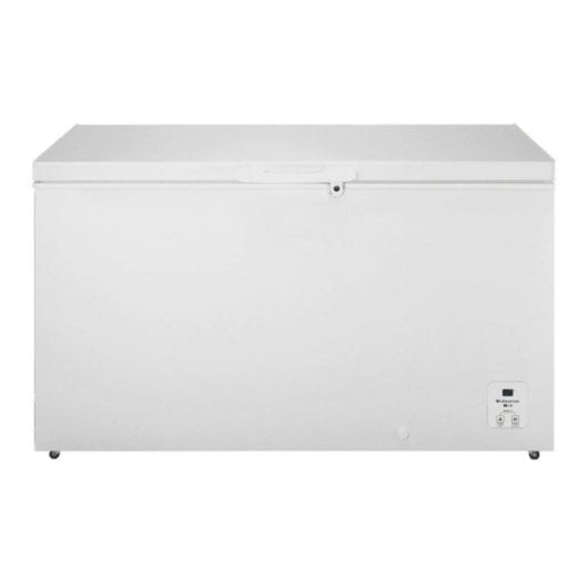 Congelador Horizontal 420L Inverter Hisense FT546D4AWLYE, Silencioso, 20kg/24h, Classe E, Branco