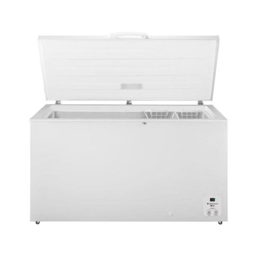 Congelador Horizontal 420L Inverter Hisense FT546D4AWLYE, Silencioso, 20kg/24h, Classe E, Branco