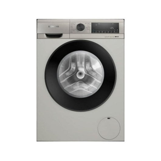Máquina de Lavar Roupa Siemens WG56G2ZXES 10kg 1600rpm Classe A Aço Inoxidável VarioSpeed SmartFinish iQdrive