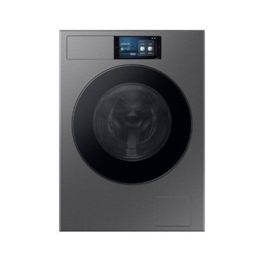 Waschmaschine Samsung WF90F09C4SU3 9kg Frontlader 1400 U/min A Silber mit SmartThings und AI EcoBubble